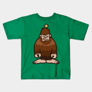 Annoyed Sasquatch Kids T-Shirt